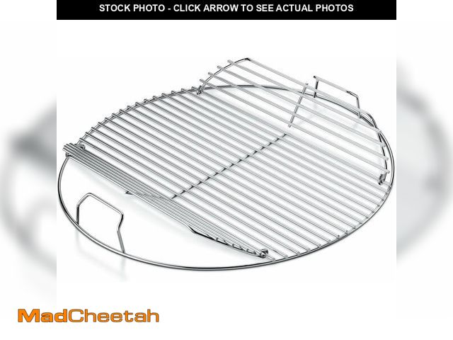 Lot 74-14067743 - Weber Hinged Cooking Grate for 22" Charcoal Grill - UNUSED