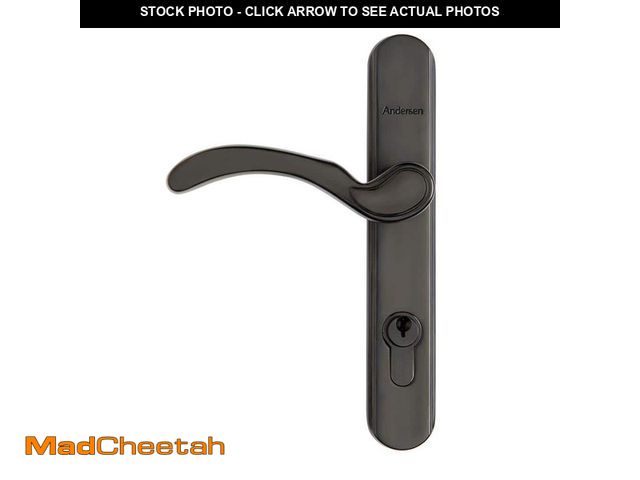 Lot 74-14362871 - Andersen 3000 and 4000 Series Oil Rubbed Bronze Traditional Storm Door Handle Set - UNUSED