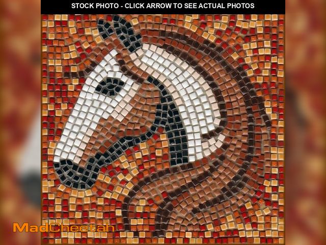 Lot 74-13987604 - Adult Mosaic Art Kit: Craft Projects to Keep You Busy, Square 7inch (20cm) Autumn Horse - UNUSED