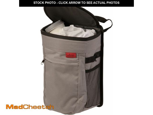 Lot 74-14357216 - Lusso Gear Spill-Proof Car Trash Can - Leakproof Liner &amp; Flip-Top Lid Auto Trash Can - Hangs in ...