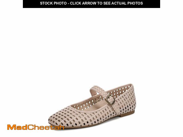 Lot 74-13631540 - Vionic Women's Alameda Woven Mary Jane Flat Cameo Rose Woven Leather 8.5 M - USED