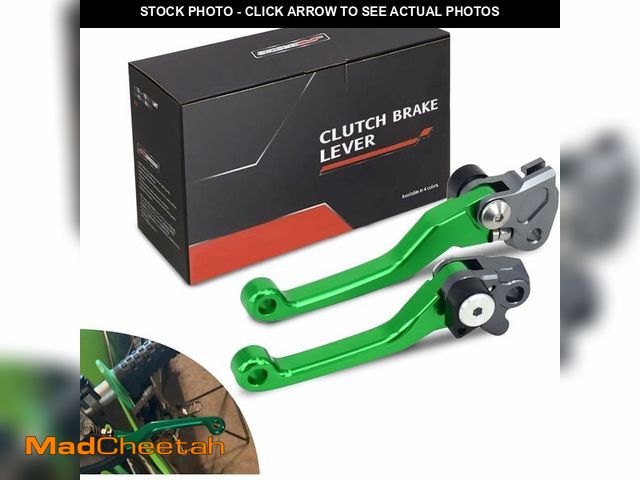 Lot 74-14477208 - JFG RACING Dirt Bike Foldable Clutch Brake Levers for KX65/KX85/KX100/KX250 - UNUSED