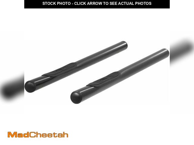 Lot 74-12543836 - ARIES 202001 3-Inch Round Black Steel Nerf Bars, No-Drill, Fits Select Toyota Tacoma - UNUSED