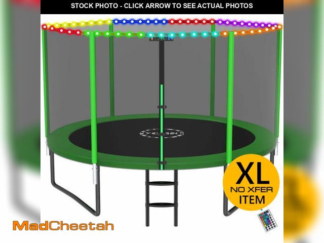 Lot 74-13333764 - YORIN Trampoline for 3-4 Kids, 10 FT Trampoline with Enclosure Net - UNUSED