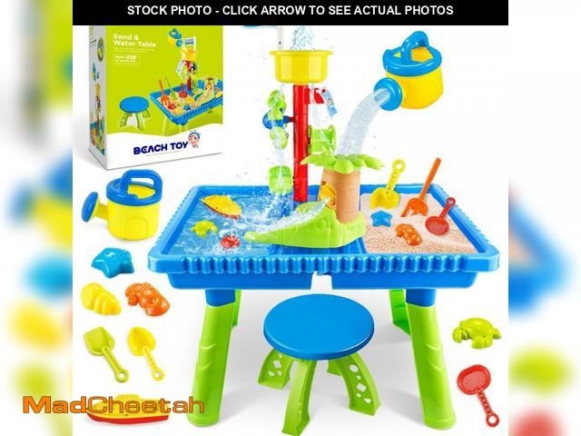 Lot 74-12304046 - BELLOCHIDDO Kids Sand and Water Table for Toddlers Watertable for Boys Girls, Outdoor Activity Senso...