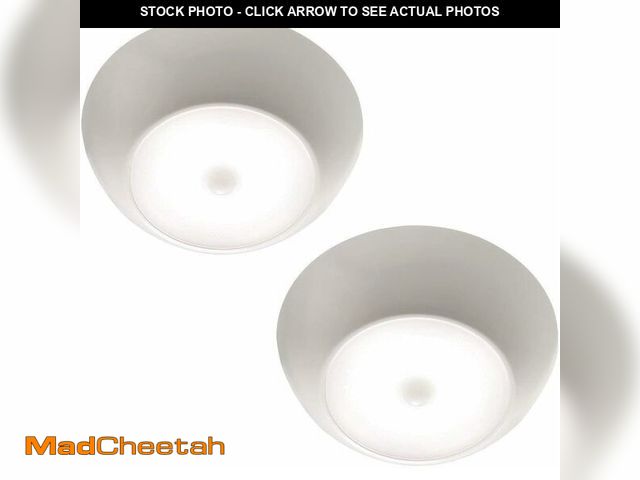 Lot 74-12759907 - Beams MB990 300 Lumen LED UltraBright Wireless Battery Powered Motion Sensing Indoor/Outdoor Ceiling...