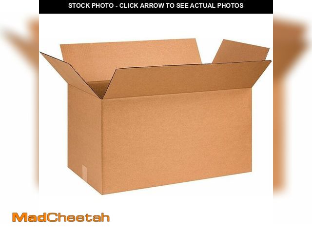 Lot 74-14305416 - BOX USA 26x14x14 Corrugated Boxes, Large, 26L x 14W x 14H, Pack of 10 | Shipping, Packaging, Moving,...