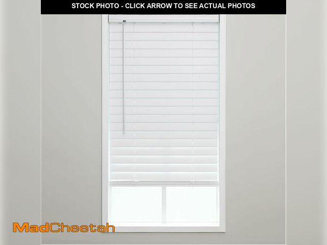 Lot 74-12760083 - Eclipse 2" Premium Vinyl Blinds for Light Filtering &amp; Privacy, Durable Room Darkening Blinds for...