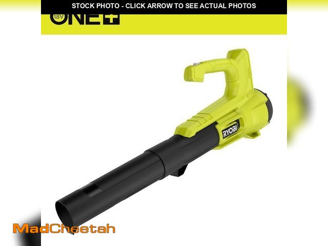 Lot 74-12784205 - RYOBI ONE+ 18V 90 MPH 250 CFM Cordless Battery Leaf Blower (Tool Only) - UNUSED