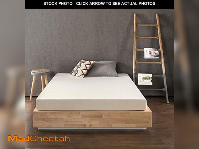 Lot 74-12137528 - Best Price Mattress Full Mattress 6 inch Bed-In-A-Box, Green Tea Memory Foam White - UNUSED