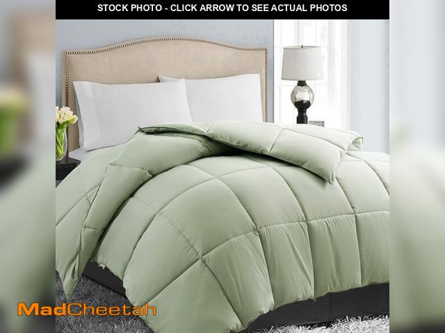 Lot 74-12711408 - EASELAND King Size Down Alternative Comforter - Quilted Duvet Insert for All Seasons, Soft Lightweig...