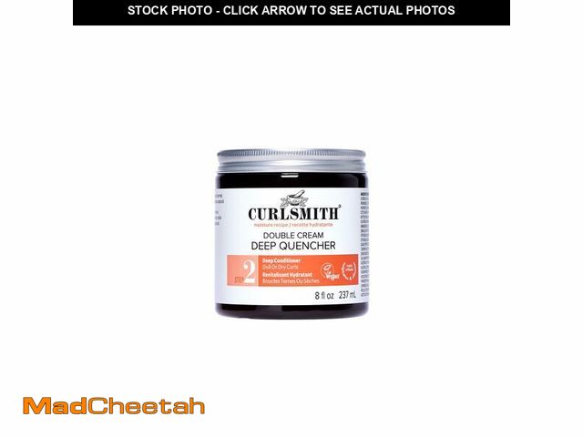 Lot 74-14266082 - Curlsmith Double Cream Deep Quencher - Deep Conditioning Mask for Curls, Hydrating and Detangling, F...