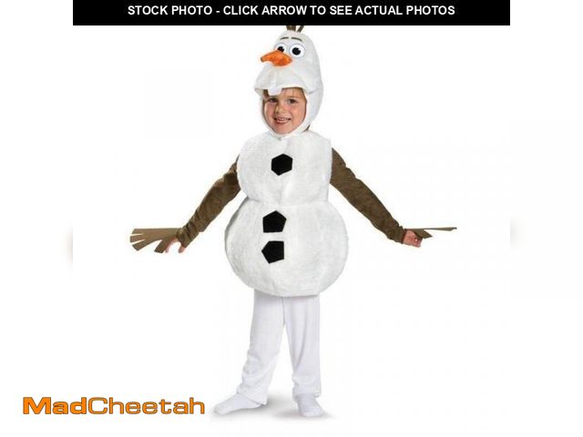 Lot 74-11549375 - ELEGAWHISPR Olaf Costume for Kids Snowman Dress up Boys Halloween Cosplay Jumpsuit - USED