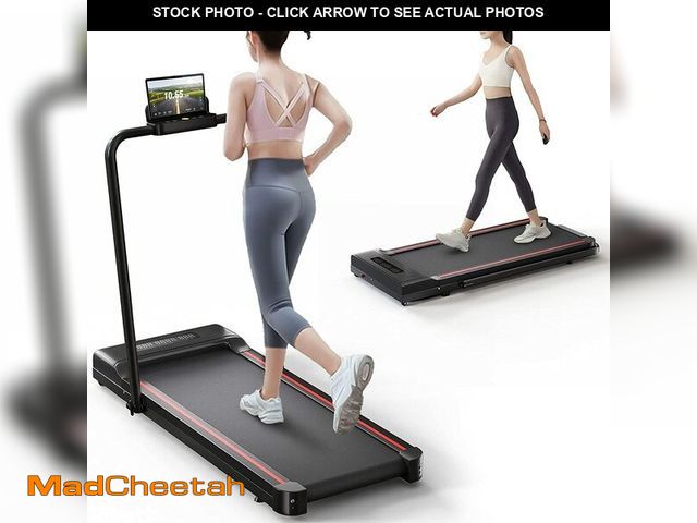 Lot 74-13117534 - Sperax Treadmill,Walking Pad,Under Desk Treadmill,3 in 1 Folding Treadmills,Treadmills for Home,Blac...