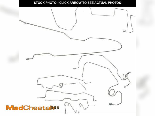 Lot 74-12365897 - (MISSING 2 BREAK LINES) Dorman 919-223 Stainless Steel Brake Line Kit Compatible with Select For Che...