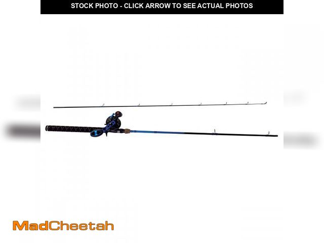 Lot 74-12427454 - Eagle Claw Featherlight 8'6" Trolling Combo - Level Wind Line Counter Trolling Reel - UNUSED