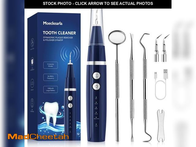 Lot 74-11555300 - Plaque Remover for Teeth - Tartar Remover for Teeth, Dental Calculus Remover Teeth Cleaning Kit - UN...