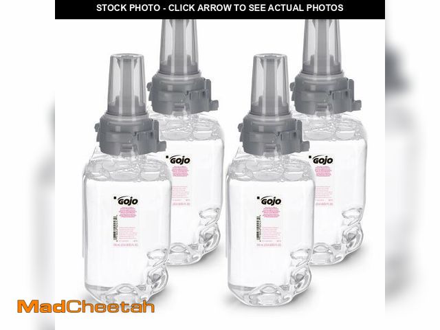 Lot 74-12603241 - GOJO Clear &amp; Mild Foam Handwash, EcoLogo Certified, 700 mL Hand Soap Refill ADX-7 Push-Style Dis...