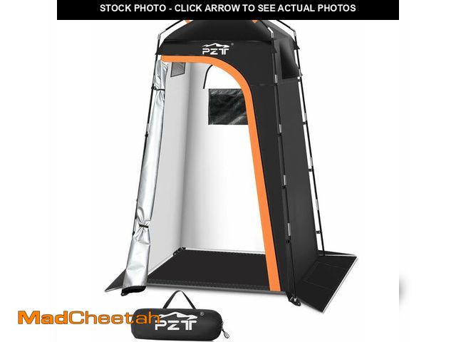 Lot 74-14480003 - PZT Large Shower Tent, Portable Privacy Tent with Mesh Floor &amp; Carrying Bag - UNUSED