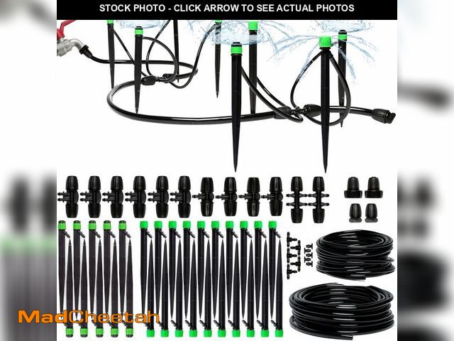 Lot 74-14145780 - CARPATHEN Drip Irrigation System Kit - Complete Premium Garden Watering System with Adjustable Sprin...
