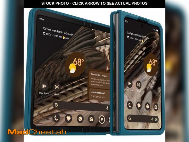 Lot 74-12119196 - OtterBox Thin Flex Series case for Google Pixel FOLD - Pacific Reef (Blue) - USED