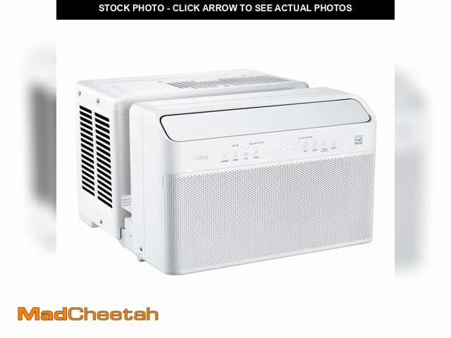 Lot 74-13743514 - Restored Midea 12,000 BTU Smart Inverter U-Shaped Window Air Conditioner,- 35% Energy Savings - Extr...