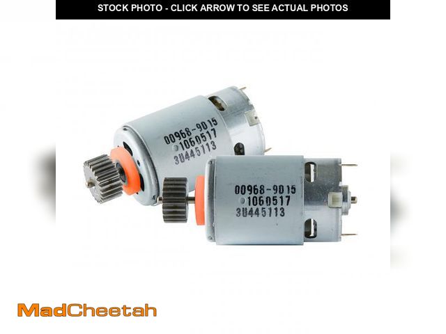 Lot 74-12311331 - Pair of 12 Volt # 7R Motor Pinion (23T) for Fisher Price for Power Wheels Children Ride on Car, 12V ...