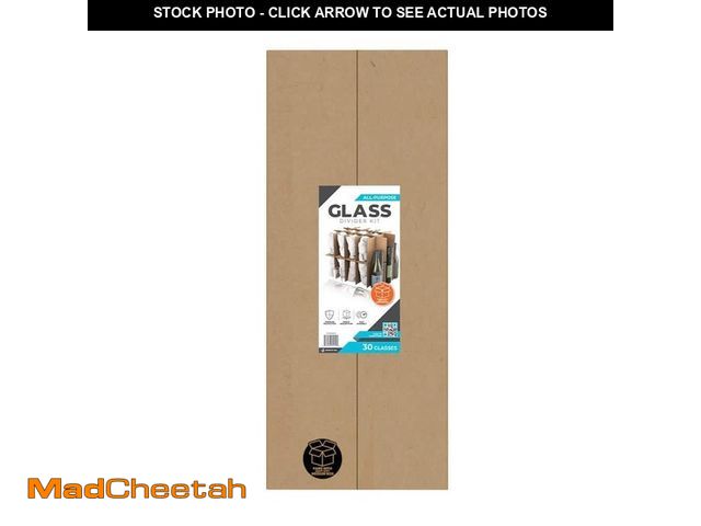 Lot 74-12776155 - Pratt Retail Specialties Glass Divider Kit for Kitchen, holds 40-Glasses - UNUSED