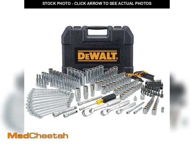 Lot 74-13225839 - DEWALT Mechanics Tool Set (247-Piece) - UNUSED