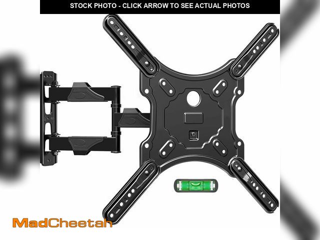 Lot 74-13714319 - ELIVED TV Wall Mount for Most 26-60 Inch TVs, Swivel and Tilt Full Motion TV Mount with Single Stud ...