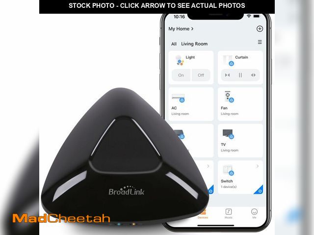 Lot 74-13713004 - Broadlink RM MAX Smart Home Hub, Wi-Fi &amp; BLE Universal Remote for IR/RF Devices, Compatible with...