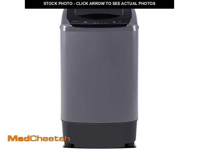 Lot 74-12159872 - 0.9 Cu. Ft. Compact Portable Top Load Washer in Gray - UNUSED