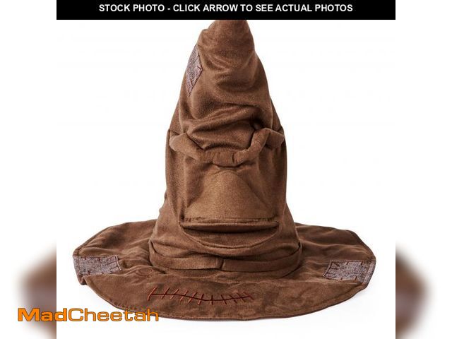 Lot 74-11558989 - Wizarding World Harry Potter, Talking Sorting Hat with 15 Phrases for Pretend Play, Kids Toys for Ag...