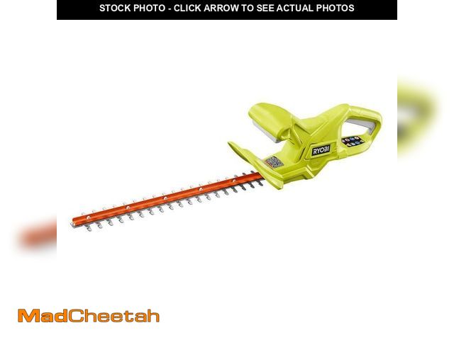 Lot 74-13778837 - RYOBI ONE+ 18V 18 in. Cordless Battery Hedge Trimmer (Tool Only) - UNUSED