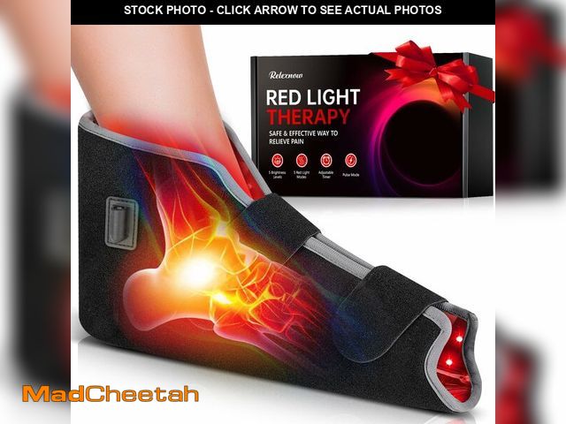 Lot 74-12705195 - RELEXNOW Red Light Therapy for Foot, Near Infrared Light Therapy Shoe with Timer, 3-in-1 Chips &amp;...