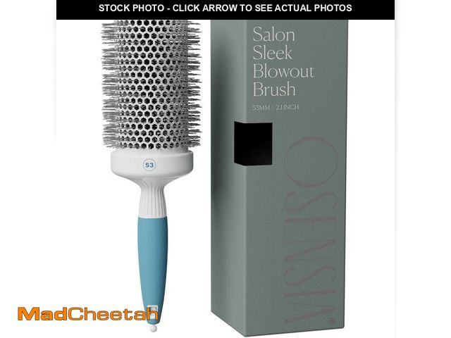 Lot 74-12716216 - Professional Round Brush for Blow Drying - Large Ceramic Ion Thermal Barrel Brush for Sleek, Precise...