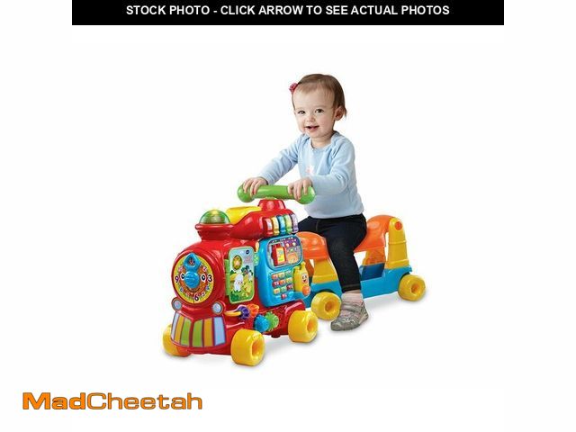 Lot 74-13802501 - VTech Sit-To-Stand Ultimate Alphabet Train (Frustration Free Packaging), Red - UNUSED