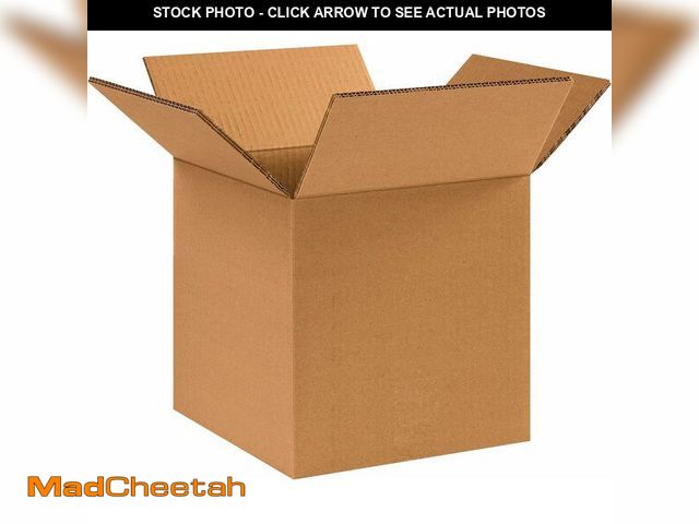 Lot 74-14067892 - BOX USA Shipping Boxes Medium 10"L x 10"W x 10"H 15-Pack, Cardboard Box for Shipping, Moving, Mailin...