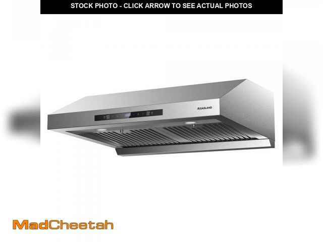 Lot 74-12161862 - GASLAND Master 30 Inch Under Cabinet Range Hood, 700 CFM for Heavy-Duty Cooking Kitchen Exhaust Fan,...