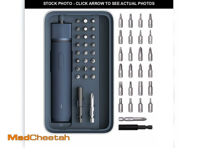 Lot 74-14427358 - HOTO 25-Piece Upgraded Electric Screwdriver Kit, Cordless Screwdriver - UNUSED