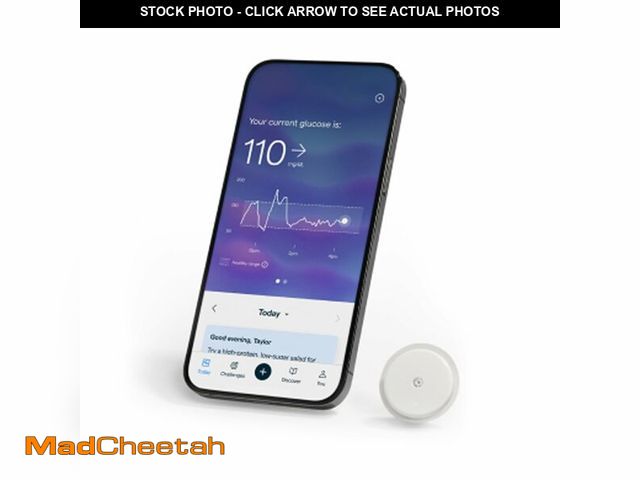 Lot 74-13545314 - Lingo Continuous Glucose Monitor (CGM). Made by Abbott. Optimize Your Nutrition with Real-time Gluco...