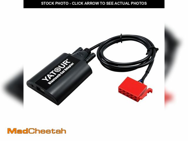 Lot 74-14211173 - MB Car Bluetoot-h Adapter, Digital Car Stereo Aux Interface with Charging 3.5mm Music Input Port for...