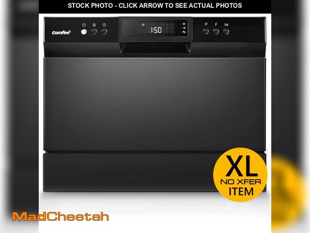 Lot 74-12629035 - COMFEEÃ¢â¬ Countertop Dishwasher, Energy Star Portable Dishwasher, 6 Place Settings &amp; 8 Washing...