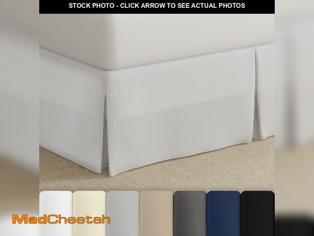 Lot 74-14294954 - Bed MakerÃ¢â¬â¢s Never Lift Your Mattress Bed Skirt, Designed for Box Spring Beds, Split Corners, ...