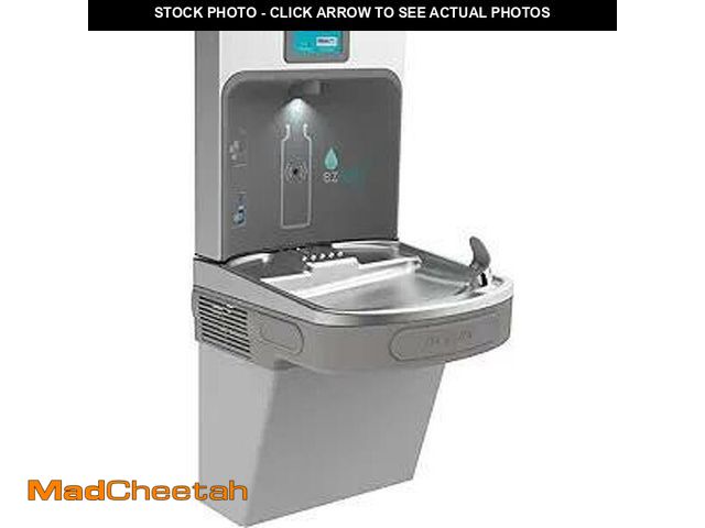 Lot 74-12519743 - Elkay LZS8WSLP Enhanced Bottle Filler &amp; Single ADA Cooler Refrigerated Light Gray Granite High C...