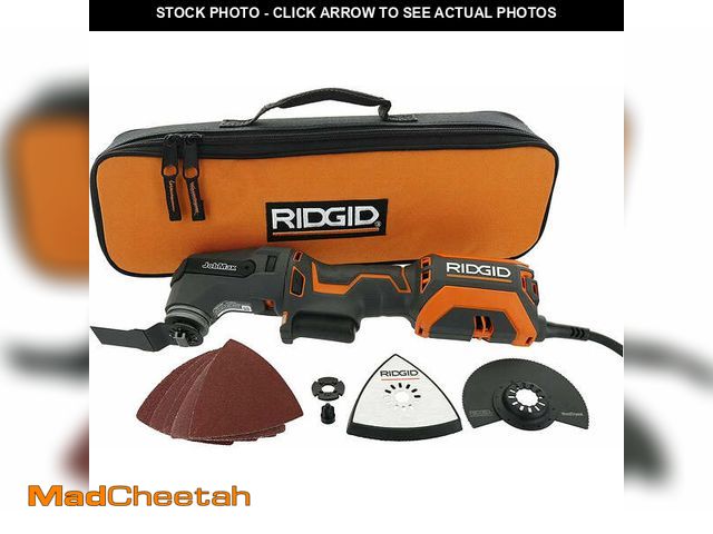 Lot 74-12792273 - Ridgid R28700 4 Amp Corded Oscillating Multi-Tool - UNUSED