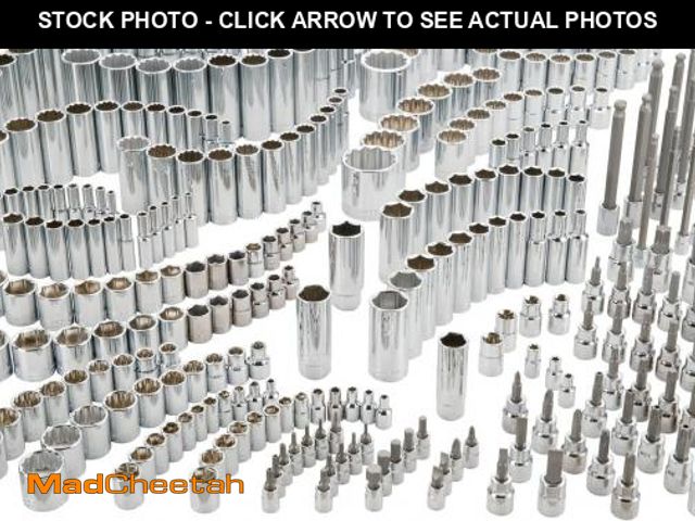 Lot 74-12317647 - CRAFTSMAN 299-Piece Socket Set, Includes Deep, Shallow Sockets, Hex, Torx, Slotted, Phillips Bits - ...