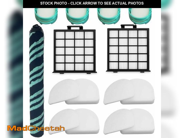 Lot 74-14263222 - 11 Pack AZ4002 Replacement Filters for Shark Power Detect Upright Vacuum AZ4000 AZ4002 AZ4000C, 1 Ro...