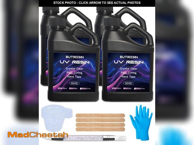 Lot 74-12304545 - ButiResin 2000g UV Resin, UV Resin Clear - Fast Curing, Crystal Clear, Odourless, Low Viscosity &amp...