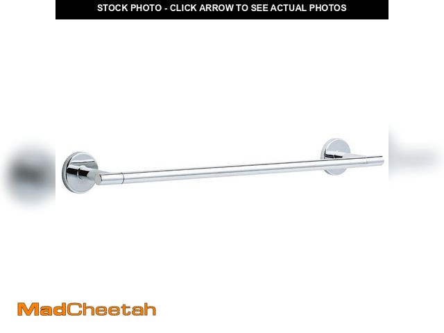 Lot 74-14306143 - Delta Lyndall 18 in. Wall Mount Towel Bar Bath Hardware Accessory in Polished Chrome - UNUSED